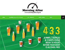 Tablet Screenshot of morning-after.org.uk